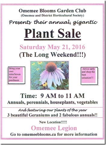 Plant Sale Poster