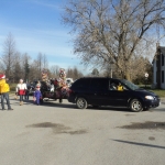and on to the parade route!